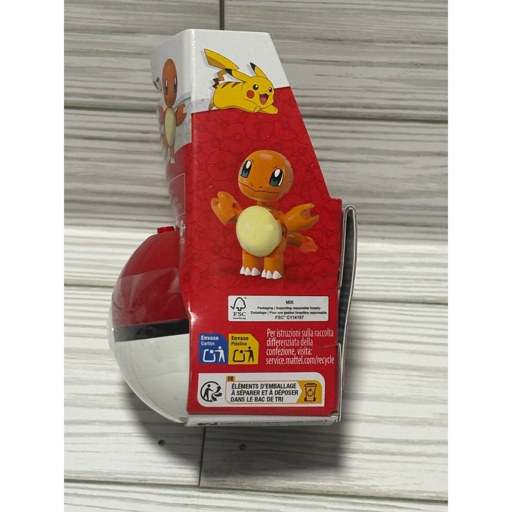 Mega‎ Pokemon Charmander Building Set 16 Pcs Poke Ball JCT35 New